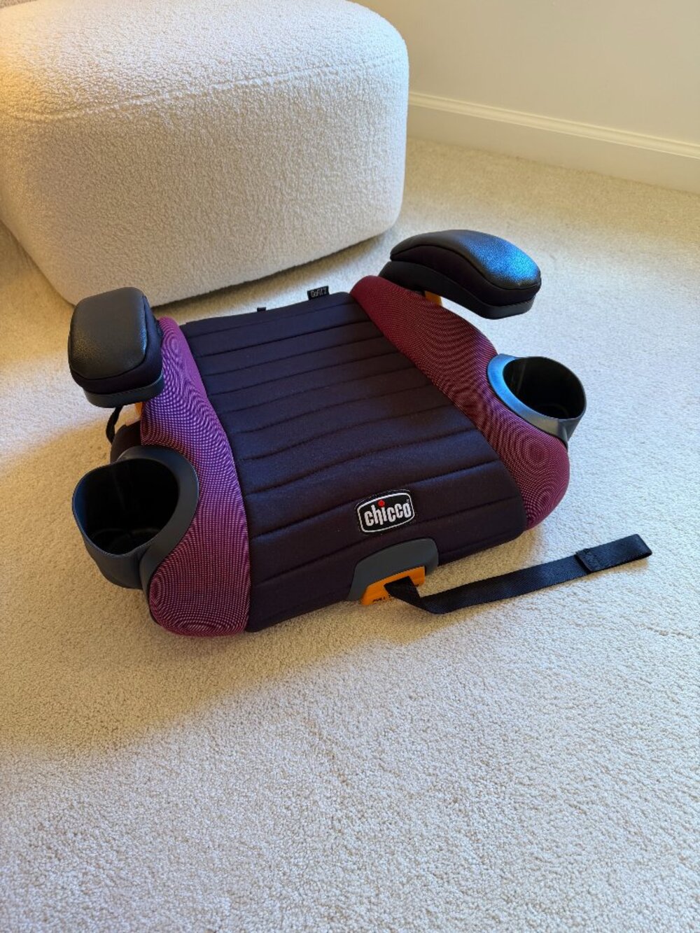 Chicco GoFit Plus Blackless Booster Car Seat, A